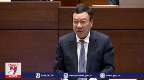 Tổng Thanh tra Chính phủ trả lời chất vấn tại Quốc hội