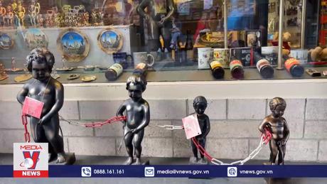 Bảo tàng trang phục của bức tượng Manneken Pis ở Brussels