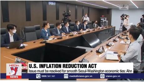Mỹ-Hàn nhất trí đàm phán về Đạo luật Giảm lạm phát