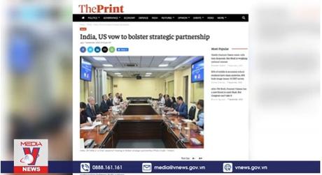 Mỹ - Ấn Độ đối thoại liên ngành 2+2