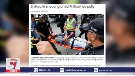 Nổ súng tại điểm bỏ phiếu ở Philippines