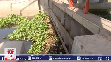 Cống ngăn mặn xây dựng hoàn thành nhưng khó vận hành