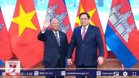 Thủ tướng tiếp Chủ tịch Quốc hội Campuchia