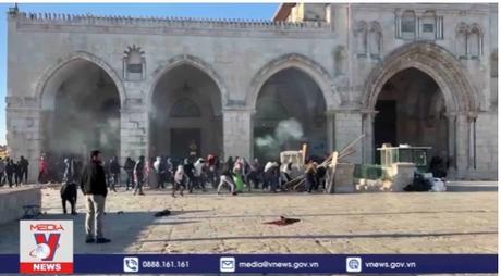 Đụng độ Israel – Palestine tại quần thể Al-Aqsa