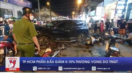 TP.HCM phấn đấu giảm 5-10% thương vong do tai nạn giao thông