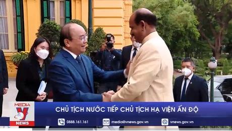 Chủ tịch nước tiếp Chủ tịch Hạ viện Ấn Độ