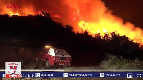 Cháy rừng nghiêm trọng tại các nước châu Âu