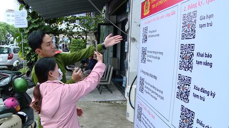 Niêm yết thủ tục hành chính bằng mã QR