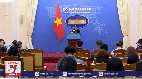 Họp báo thường kỳ Bộ Ngoại giao 