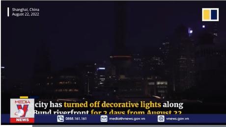 Bến Thượng Hải tắt đèn trang trí để tiết kiệm điện