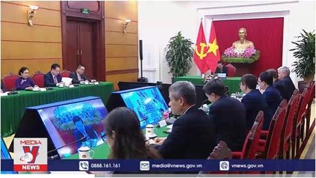 Hội đàm trực tuyến Việt Nam - Cuba