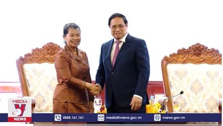 Thủ tướng tiếp Phó Thủ tướng Campuchia Men Sam An