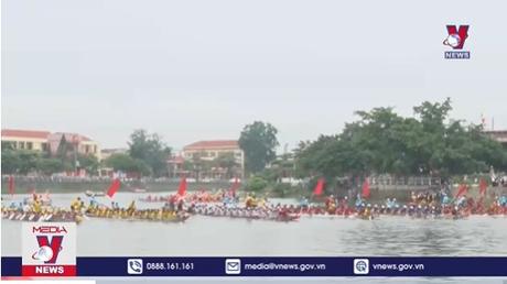 Lễ hội đua thuyền mừng Tết Độc lập trên quê hương Đại tướng