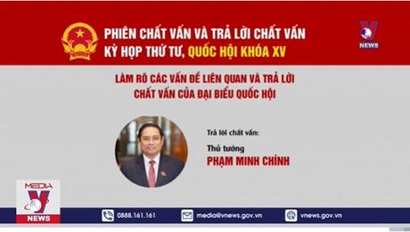 Thủ tướng và 4 thành viên Chính phủ trả lời chất vấn