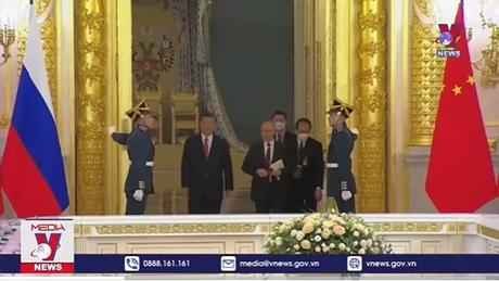 Lãnh đạo Nga, Trung Quốc hội đàm