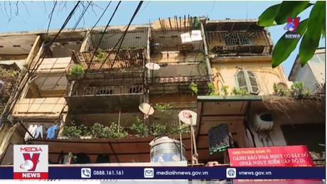 Cải tạo chung cư cũ nguy hiểm 