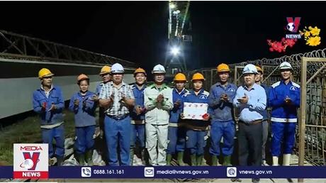 Mùa xuân trên công trường cao tốc Bắc - Nam