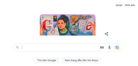 Google Doodle tôn vinh Sương Nguyệt Anh - nữ chủ bút Việt Nam đầu tiên
