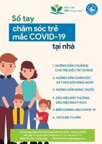 Sổ tay chăm sóc trẻ mắc COVID-19 tại nhà