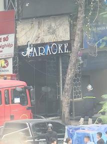 3 cảnh sát hy sinh khi chữa cháy quán karaoke trên đường Quan Hoa