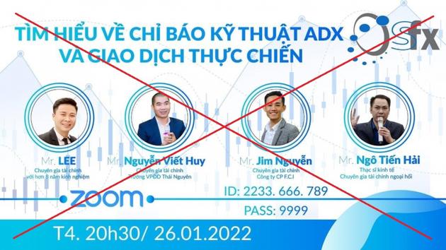 Triệt phá đường dây đánh bạc lên tới 90 triệu USD qua sàn SFX Capital