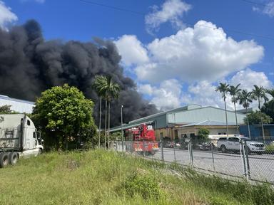 Hải Phòng: Cháy lớn tại tổng kho hàng hoá
