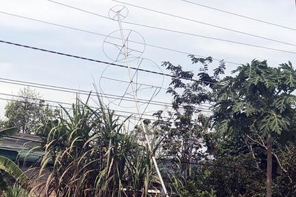 Lâm Đồng: 6 người bị điện giật thương vong khi tháo dỡ cây thông Noel