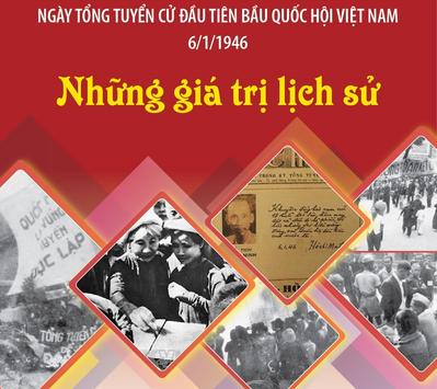 Ngày Tổng tuyển cử đầu tiên bầu Quốc hội Việt Nam 6/1/1946: Những giá trị lịch sử