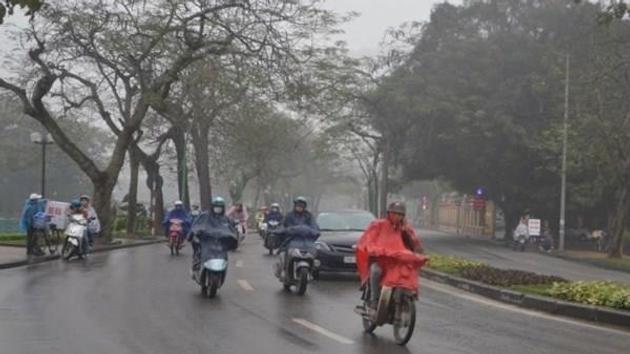 Bắc Bộ và Bắc Trung Bộ có mưa phùn, sương mù