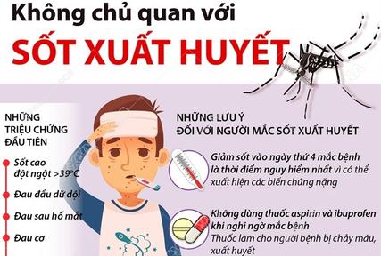 Không chủ quan với sốt xuất huyết
