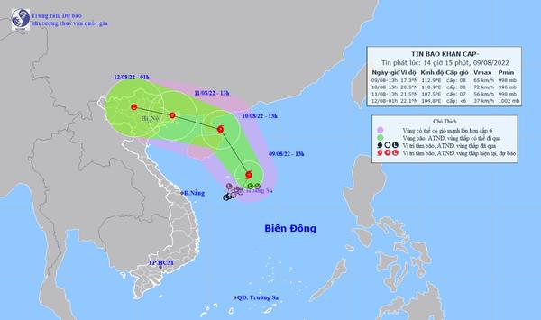 Bão số 2 Mulan xuất hiện trên Biển Đông, miền Bắc sắp hứng đợt mưa lớn

