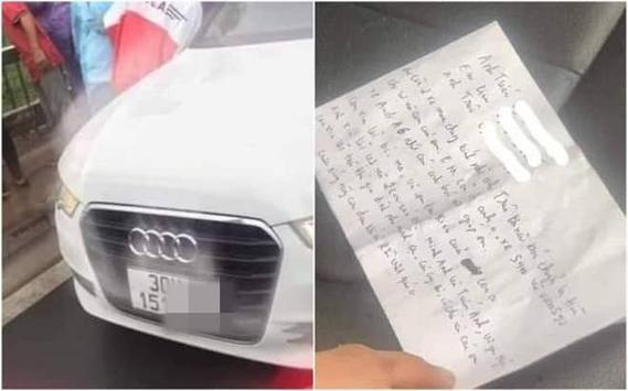 Thông tin mới nhất vụ chiếc xe Audi bị bỏ trên cầu Nhật Tân