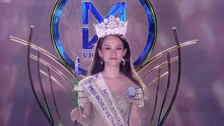 Huỳnh Nguyễn Mai Phương đăng quang Hoa hậu Thế giới Việt Nam 2022
