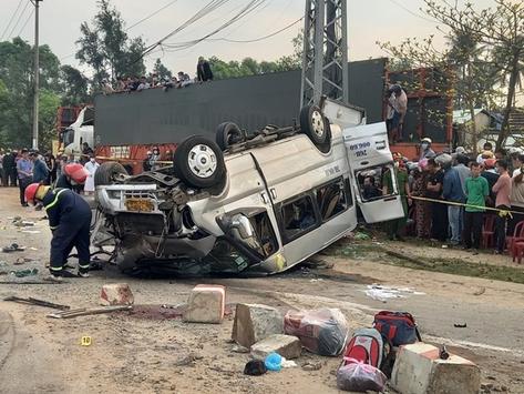 Công điện của Thủ tướng Chính phủ yêu cầu khắc phục hậu quả vụ TNGT nghiêm trọng tại Quảng Nam làm 8 người tử vong