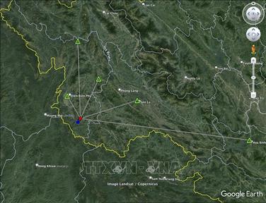 Động đất có độ lớn 4.5 tại huyện Điện Biên Đông, tỉnh Điện Biên