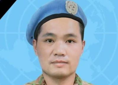 Một sỹ quan hy sinh trong thời gian làm nhiệm vụ gìn giữ hòa bình Liên hợp quốc