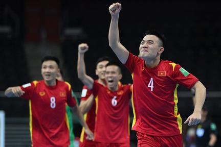 Xuất sắc giành vé vào vòng 1/8, Đội tuyển Futsal được thưởng lớn