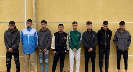 Bắt 8 nam thanh niên để điều tra hành vi Cướp tài sản