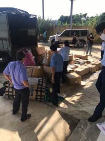 Tiêu hủy tang vật vi phạm trị giá hơn 500 triệu đồng