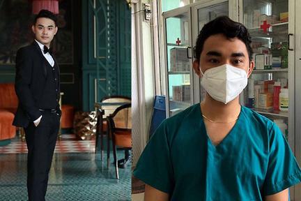 Công an đang làm việc với ‘bác sĩ giả’ Nguyễn Quốc Khiêm
