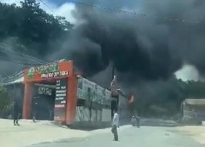 Cháy lớn tại điểm du lịch Nông trại cún Puppy Farm