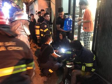 Cháy nhà cho thuê trọ tại quận Cầu Giấy, Hà Nội
