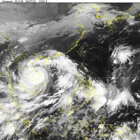 Dự báo bão số 4 đi sâu vào đất liền và suy yếu dần thành áp thấp nhiệt đới 
