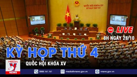 Trực tiếp | Quốc hội tiếp tục thảo luận Kinh tế - Xã hội sáng 28/10