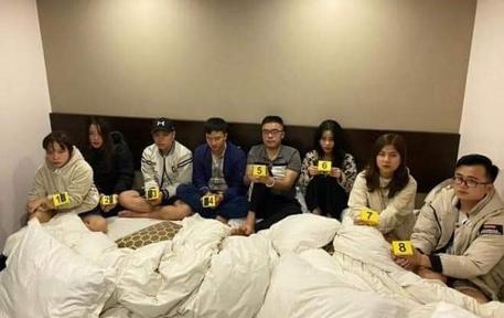 4 cặp nam nữ sử dụng trái phép ma túy trong khách sạn