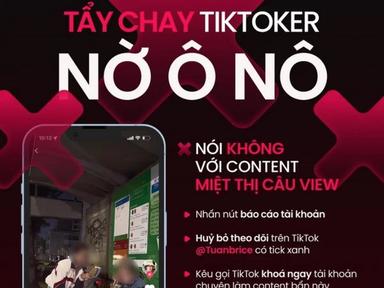 TP.HCM: Phạt chủ tài khoản TikTok 
