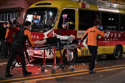 Vụ giẫm đạp ở Seoul (Hàn Quốc): Đã xác định có 19 người nước ngoài thiệt mạng
   