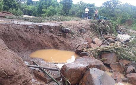 Mưa lũ gây thiệt hại nặng nề tại Đắk Nông