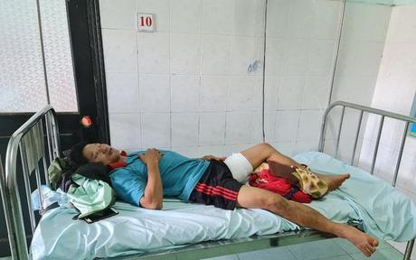 Bắn hạ một con trâu 'điên' tấn công nhiều người