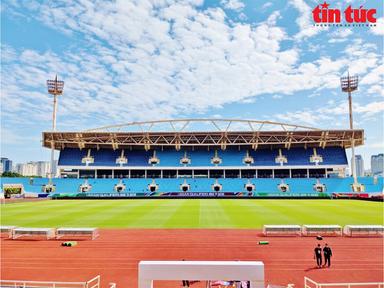 SVĐ Mỹ Đình sẵn sàng cho trận đấu giữa tuyển Việt Nam với tuyển Nhật Bản